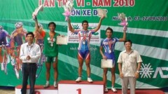 Giải đua xe Đại hội thể dục thể thao toàn quốc 2010: Mai Công Hiếu vô địch 13 năm liên tiếp