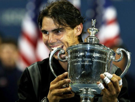 Nadal lần đầu vô địch Mỹ Mở rộng
