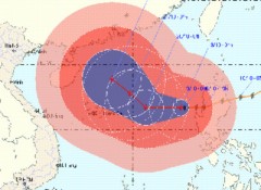 Đêm nay, Hoàng Sa có gió bão mạnh cấp 12