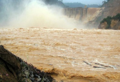 Những hình ảnh về lũ giữ Hương Sơn