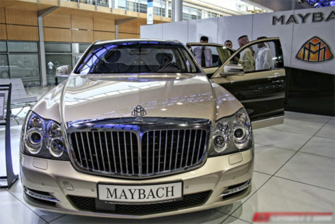 Maybach 62S bản nâng cấp.