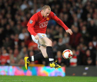 Cầu thủ Wayne Rooney của MU