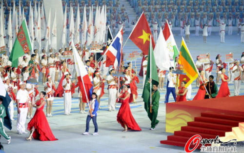 Lễ bế mạc ASIAD 16 rực rỡ sắc màu