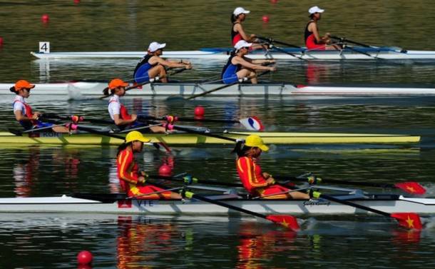 Rowing xuất sắc mang HCB thứ 8 về cho Việt Nam