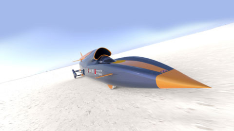 Xe siêu thanh tốc độ hơn 1.600 km/giờ