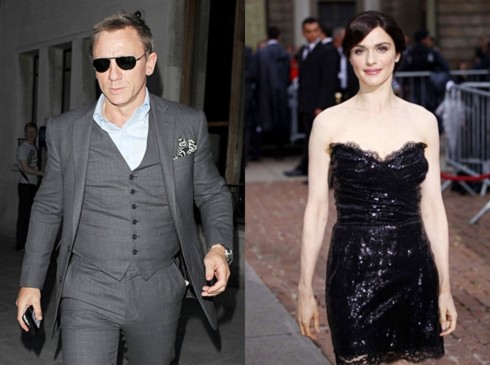 Daniel Craig và Rachel Weisz. Ảnh: WEN.