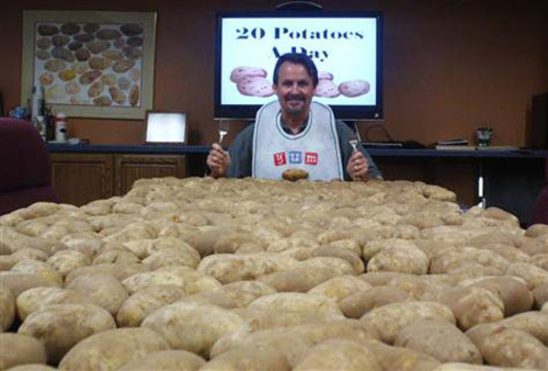 Giảm 10 kg bằng cách ăn khoai tây