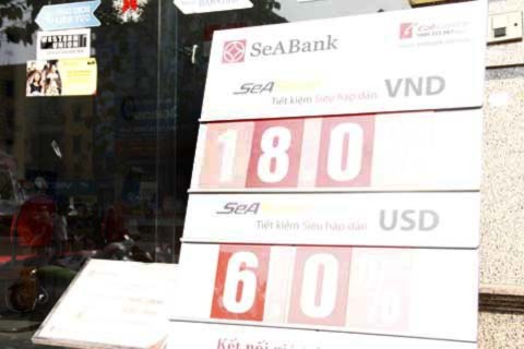 Seabank đưa lãi suất tiết kiệm lên đỉnh cao mới. Ảnh: Tuệ Minh