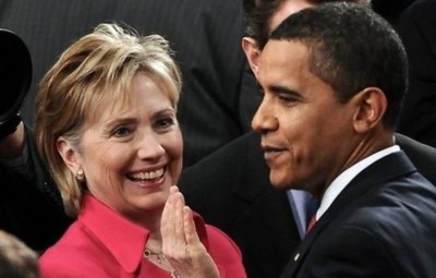 Tổng thống Obama và Ngoại trưởng Clinton.