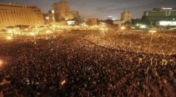 Cảnh tượng bạo loạn ở Ai Cập