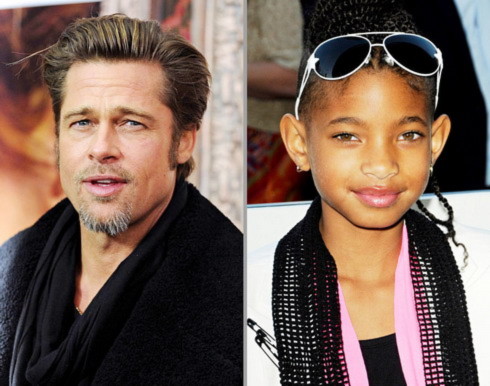 Willow Smith muốn được làm con nuôi của Brad Pitt trên màn ảnh rộng. Ảnh: WEN.