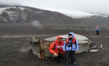Nhà thám hiểm 9 tuổi đặt chân tới Nam Cực
