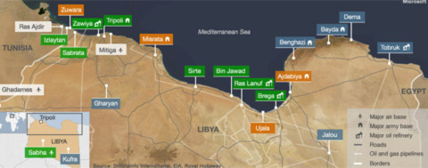 Chiến sự tại Libya.
