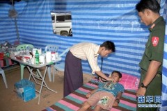 Chùm ảnh cứu hộ sau động đất tại Myanmar