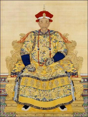 Bức họa Hoàng đế Khang Hy (Ảnh của minghui.org)