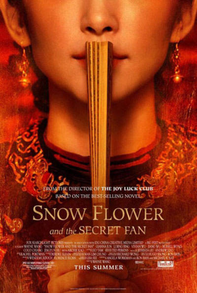 Lý Băng Băng đầy bí ẩn trên poster Tuyết Hoa và Chiếc quạt bí mật