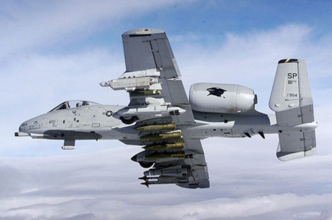 Máy bay chống tăng A10 của Mỹ.