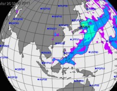 Mây phóng xạ chưa tới Việt Nam