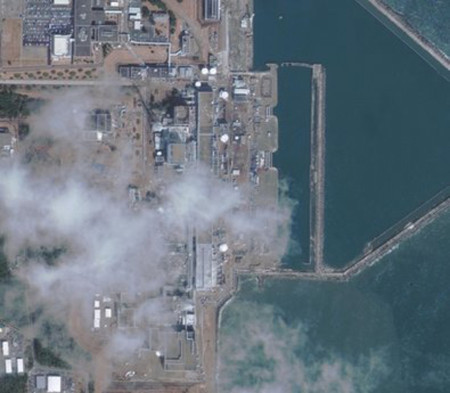 Bức ảnh nhà máy điện hạt nhân Fukushima I