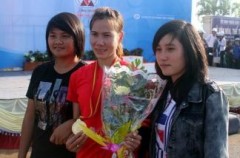 Trương Thanh Hằng lần thứ 6 vô địch giải Việt dã báo Tiền Phong