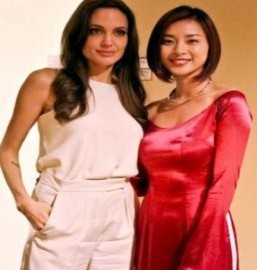 Angelina Jolie tâm sự với Ngô Thanh Vân về Pax Thien
