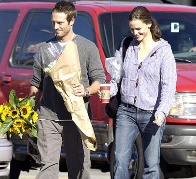 Michael Vartan và Jennifer Garner khi còn hò hẹn. Ảnh: