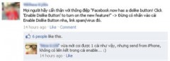 Cẩn thận sập bẫy "Dislike" trên Facebook