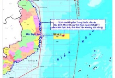 Cắt cáp dầu khí Việt Nam, Trung Quốc nói là bình thường!