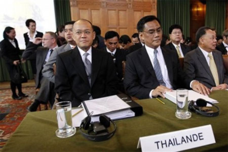 Phái đoàn Thái Lan tại ICJ gồm