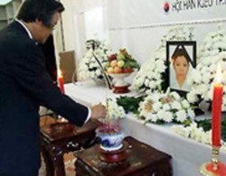 Cô dâu Huỳnh Mai, bị chồng sát hại tại Cheonan, Hàn Quốc, năm 2007.