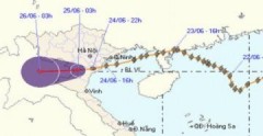 Ít nhất 10 người chết, 14 người mất tích do bão