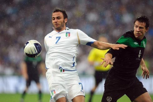 Thất bại trong trận giao hữu với Ireland sẽ giúp Italy rút ra nhiều bài học kinh nghiệm cho chặng đường phía trước. Ảnh: AFP.