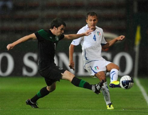 Hàng phòng ngự Italy với những gương mặt như Criscito chưa tạo được sự tin tưởng cần thiết. Ảnh: AFP.