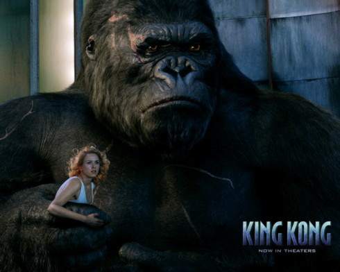 'King Kong' sản xuất năm 2005 là phiên bản rất thành công.
