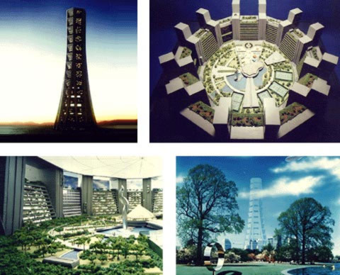 Thành phố trên mây Sky City 1000