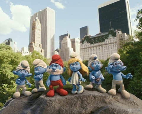 Các nhân vật trong The Smurfs 3D.