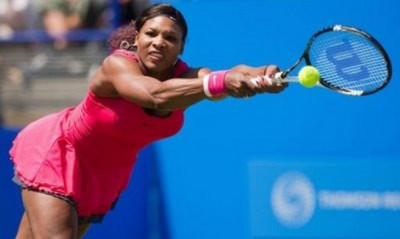 Serena có ngày trở lại thành công.