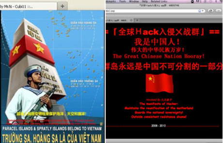 Website Việt trước nguy cơ chiến tranh mạng