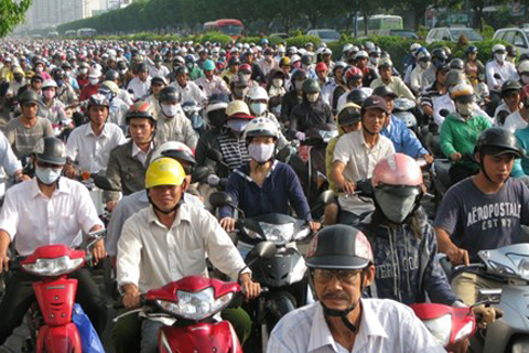 TPHCM hiện quản lý khoảng trên 5 triệu xe gắn máy, chưa kể hơn 1 triệu xe ngoại tỉnh lưu thông tại TPHCM.