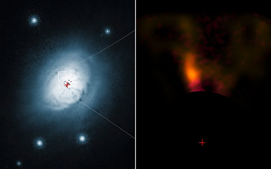 Một đĩa khí được phát hiện xung quanh ngôi sao trẻ HD 100546