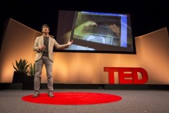Microsoft công bố mẫu máy tính 3D Space Top tại hội nghị TED - (Ảnh: Digital Trend)
