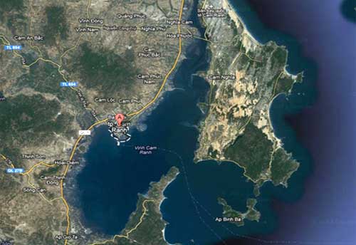 Cam Ranh với sách lược “dĩ bất biến, ứng vạn biến” của Việt-Nga - Cảng Cam Ranh nhìn từ vệ tinh