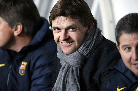 Vilanova trở lại băng ghế chỉ đạo Barca sau hơn 2 tháng.