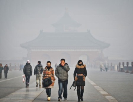 Tình trạng ô nhiễm tại Bắc Kinh rất trầm trọng