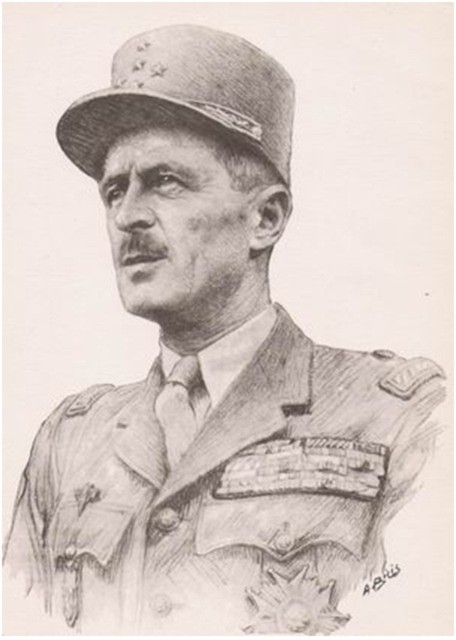 Tướng quân Charles Leclerc của Quân đội giải phóng Pháp.