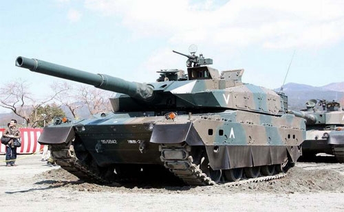 Nhật Bản, siêu xe tăng, chiến xa, Type 10