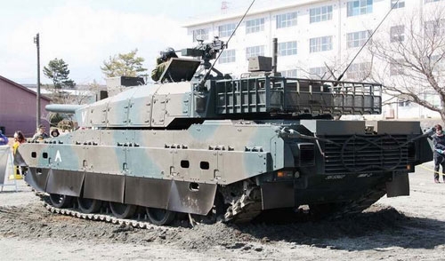Nhật Bản, siêu xe tăng, chiến xa, Type 10