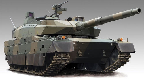 Nhật Bản, siêu xe tăng, chiến xa, Type 10