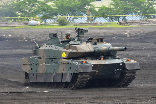 Nhật Bản, siêu xe tăng, chiến xa, Type 10