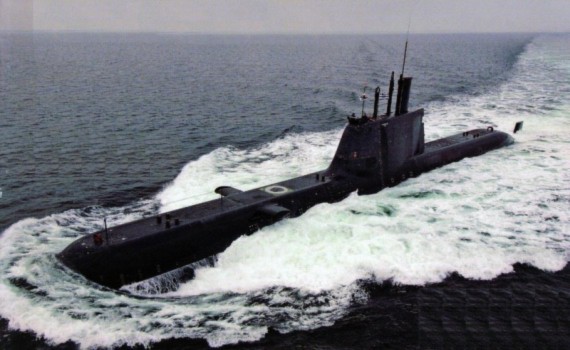 	Tàu ngầm Type 214 lớp Son Won-il của Hải quân Hàn Quốc.